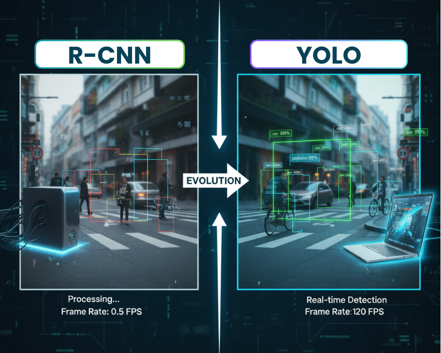 Kisah di Balik Object Detection: Dari R-CNN Lambat hingga YOLO Super Cepat