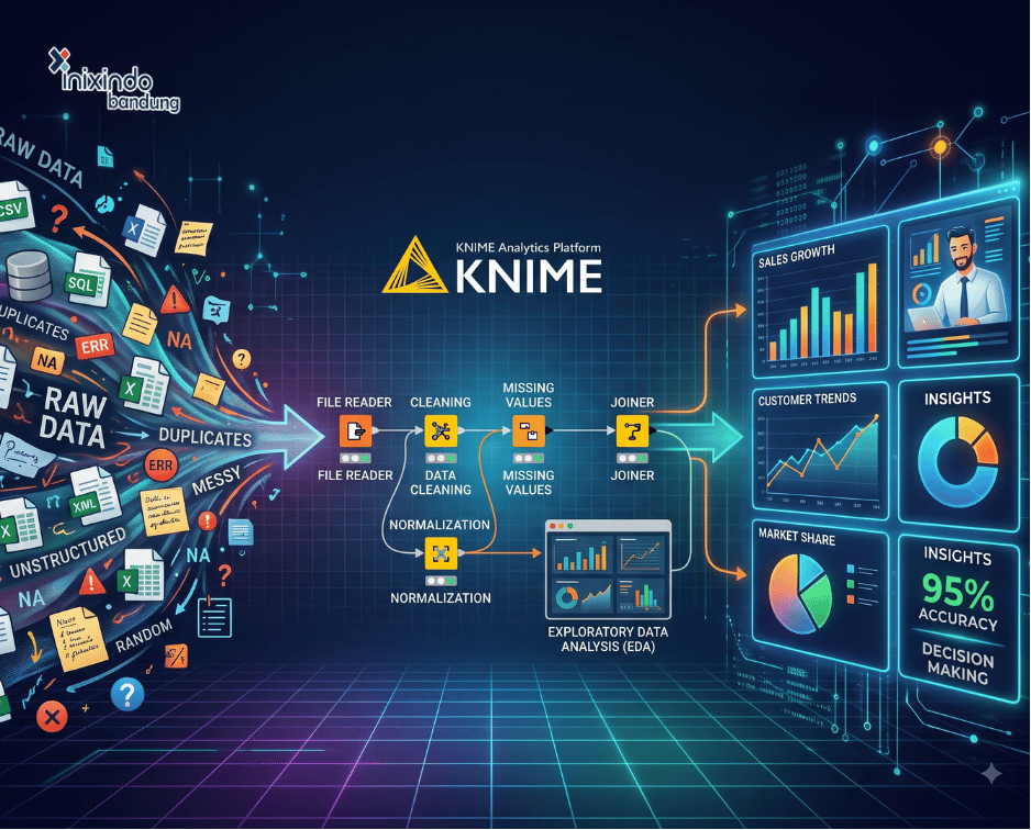 Dari Data Berantakan Jadi Insight Bermakna: EDA & Preprocessing dengan KNIME