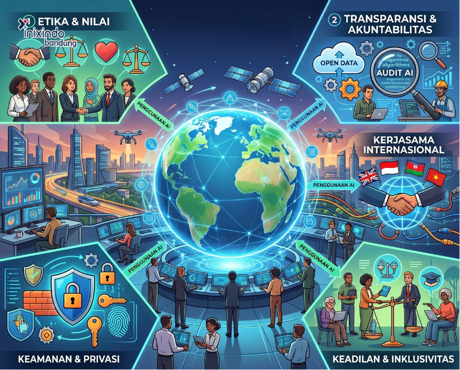Kolaborasi Standar dan Kerangka Kerja Tata Kelola AI Global dalam Usaha Mengendalikan Penggunaan AI