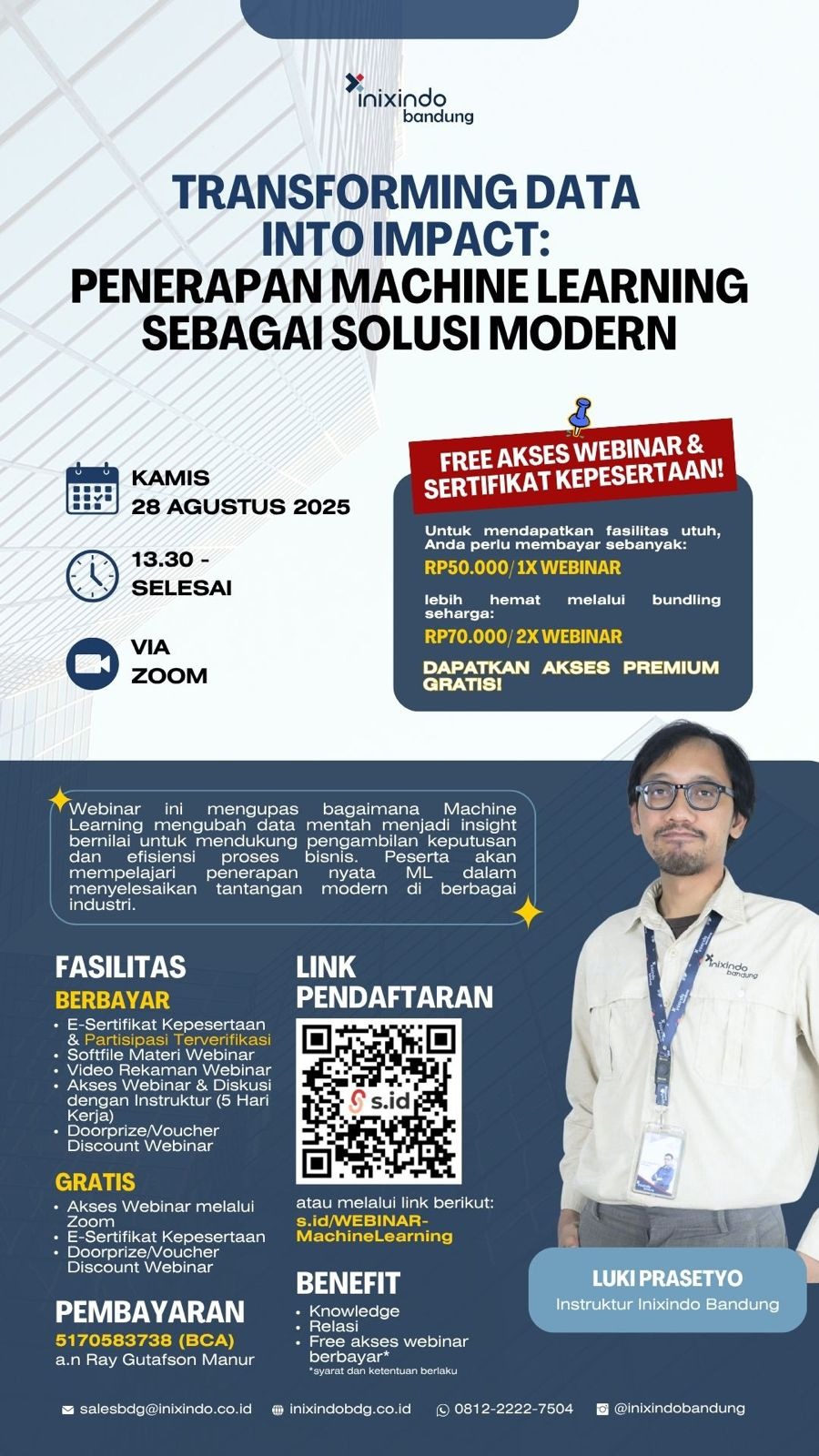 Transforming Data into Impact: Penerapan Machine Learning sebagai Solusi Modern