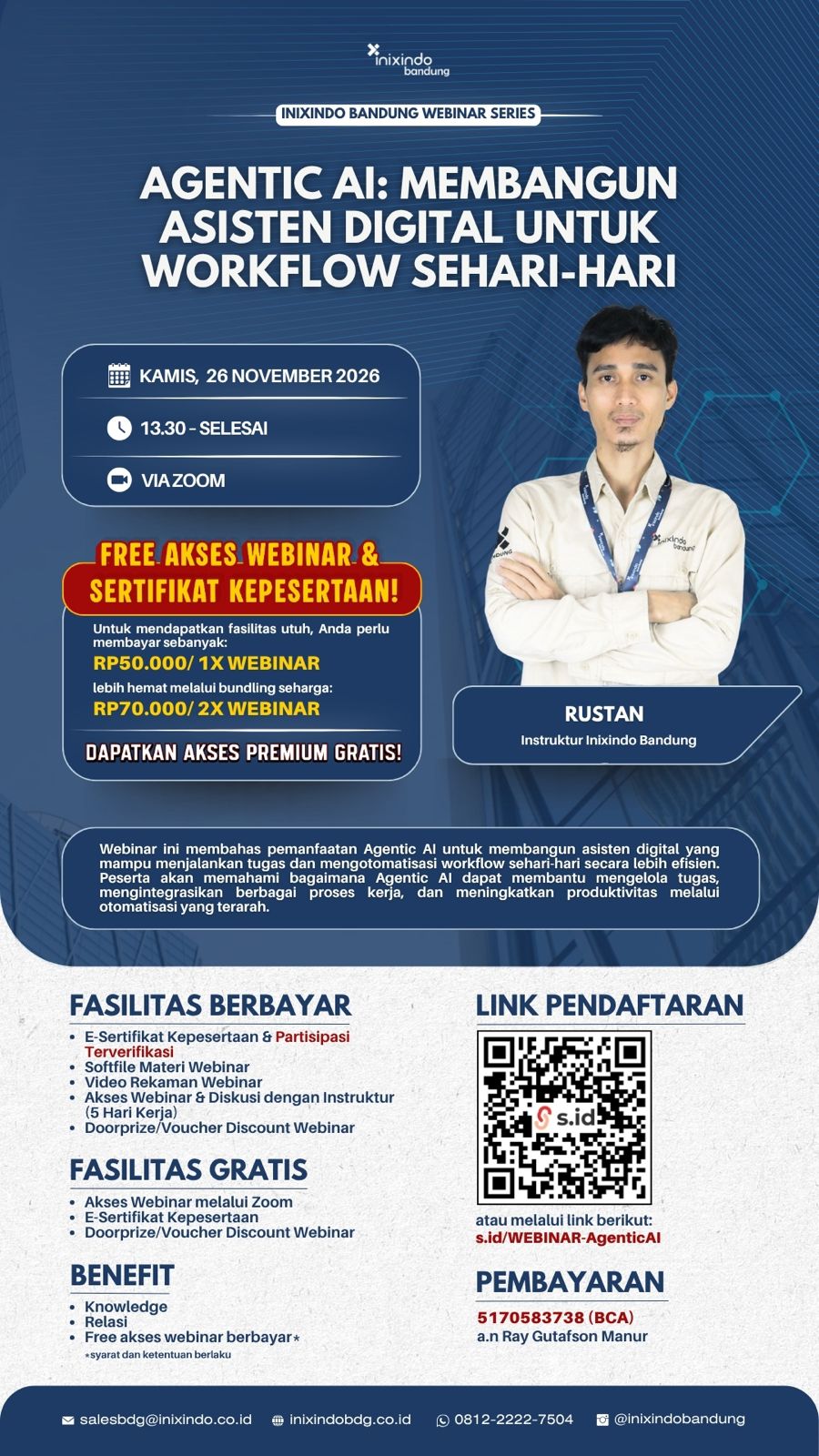 ⁠Agentic AI: Membangun Asisten Digital untuk Workflow Sehari-hari