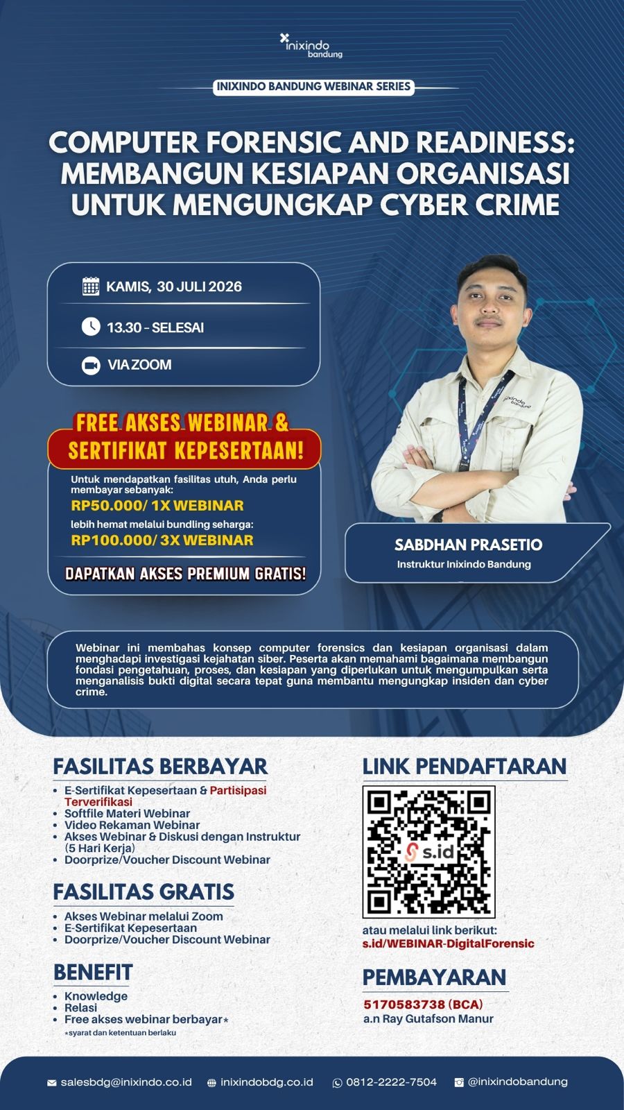 Computer Forensic and Readiness : Membangun Kesiapan Organisasi untuk Mengungkap Cyber Crime